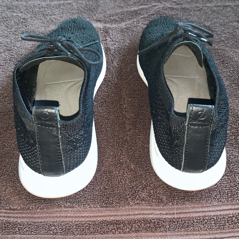 Coke Haan Women’s 2.Zerogrand Stitchlite Wingtip Oxford Sneaker Black - Size 6B - Picture 8 of 14